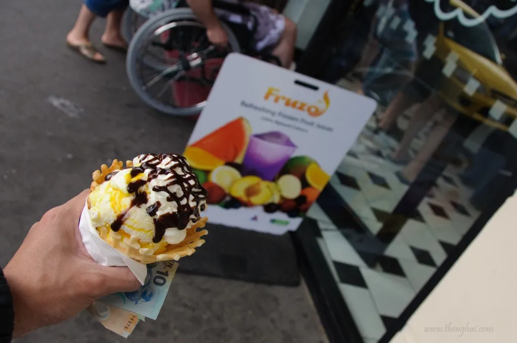 waffle cone 雪糕